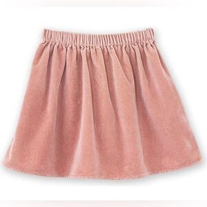 Beet World Girls Coral Skirt in Blush Velvet NWT Size 11-12 Y